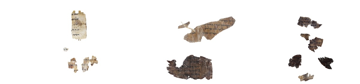 4Q Psalms l showing Psalms 103:3 from Late 1st Century BC found in Qumran, Cave 4, currently housed at Rockefeller Museum, Jerusalem