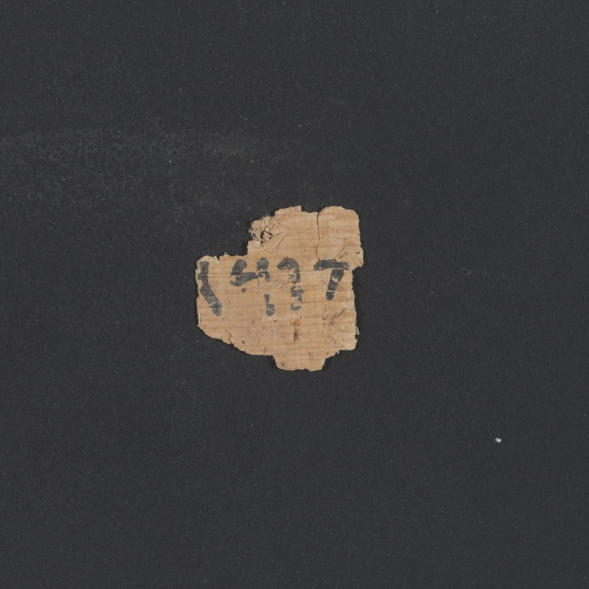6QpapKgs (Papyrus Kings) (Scan 1) showing 2 Kings (4 Kingdoms) 10:21 from Mid-2nd Century BC - Early 1st Century BC found in Qumran, Cave 6, currently housed at Shrine of the Book, Israel Museum, Jerusalem