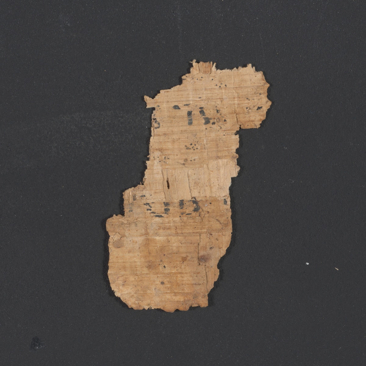 6QpapKgs (Papyrus Kings) showing 2 Kings (4 Kingdoms) 9:2 from Mid-2nd Century BC - Early 1st Century BC found in Qumran, Cave 6, currently housed at Shrine of the Book, Israel Museum, Jerusalem