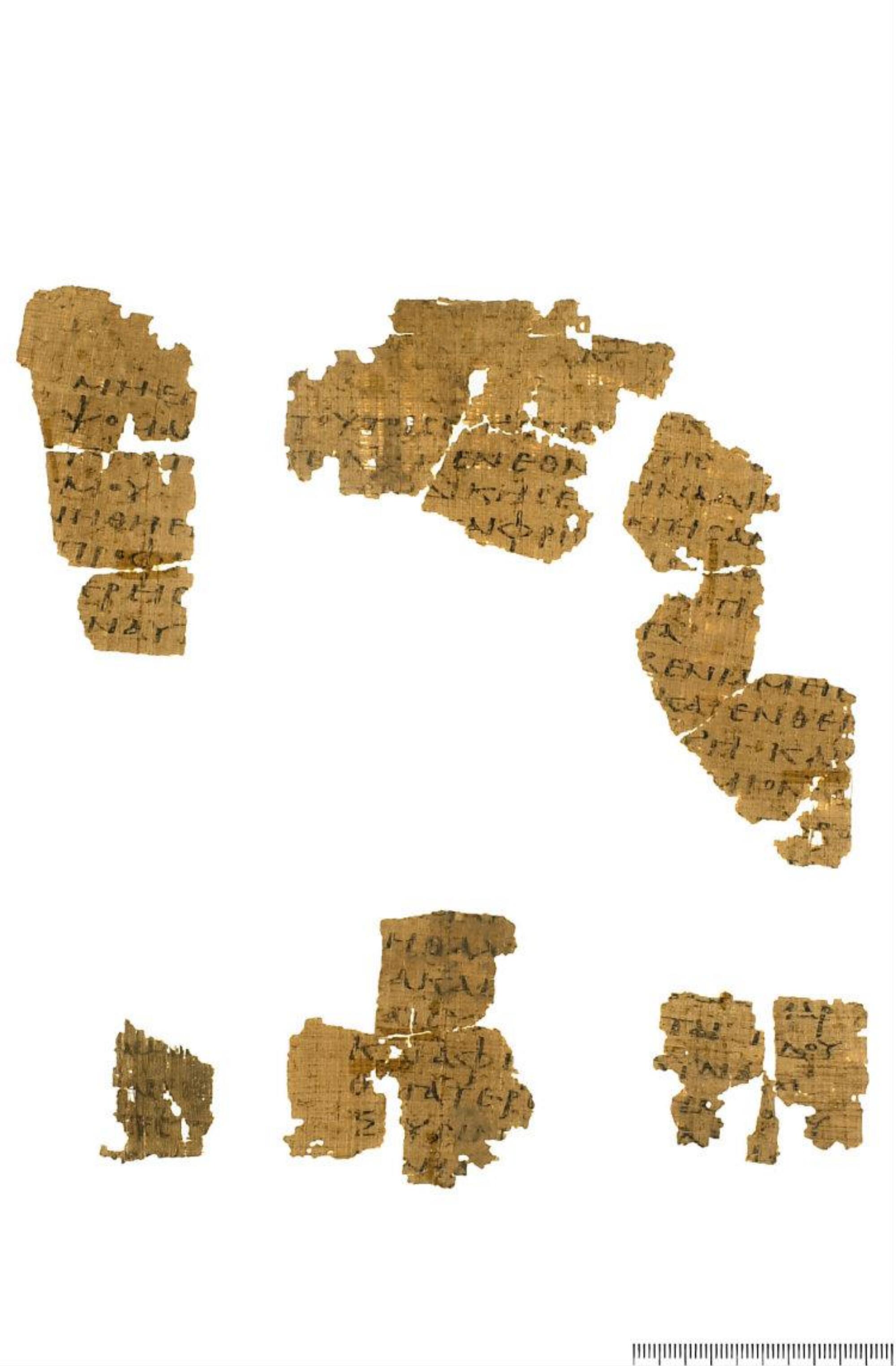 851 showing Jeremiah 6:7 from 4th century AD found in Unknown, currently housed at Bibliothèque de Genève, Switzerland (P.Gen. inv. 252)