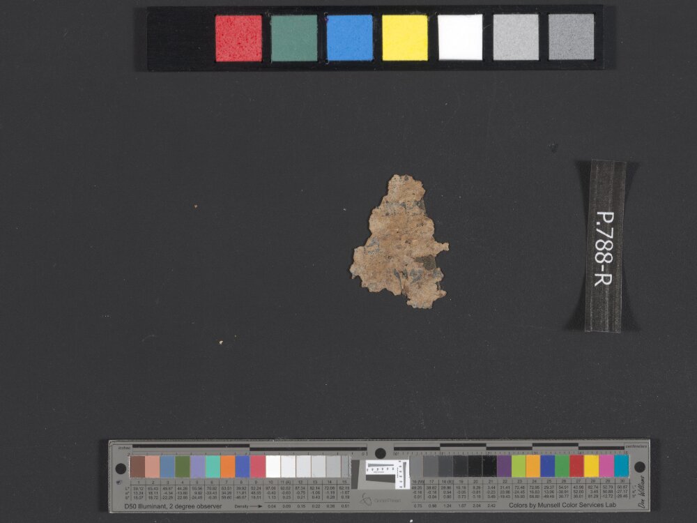 8QPs (Scan 4) showing Psalms 16:8 from Late 1st Century BC – Mid-1st Century AD found in Qumran, Cave 8, currently housed at Israel Antiquities Authority, Jerusalem