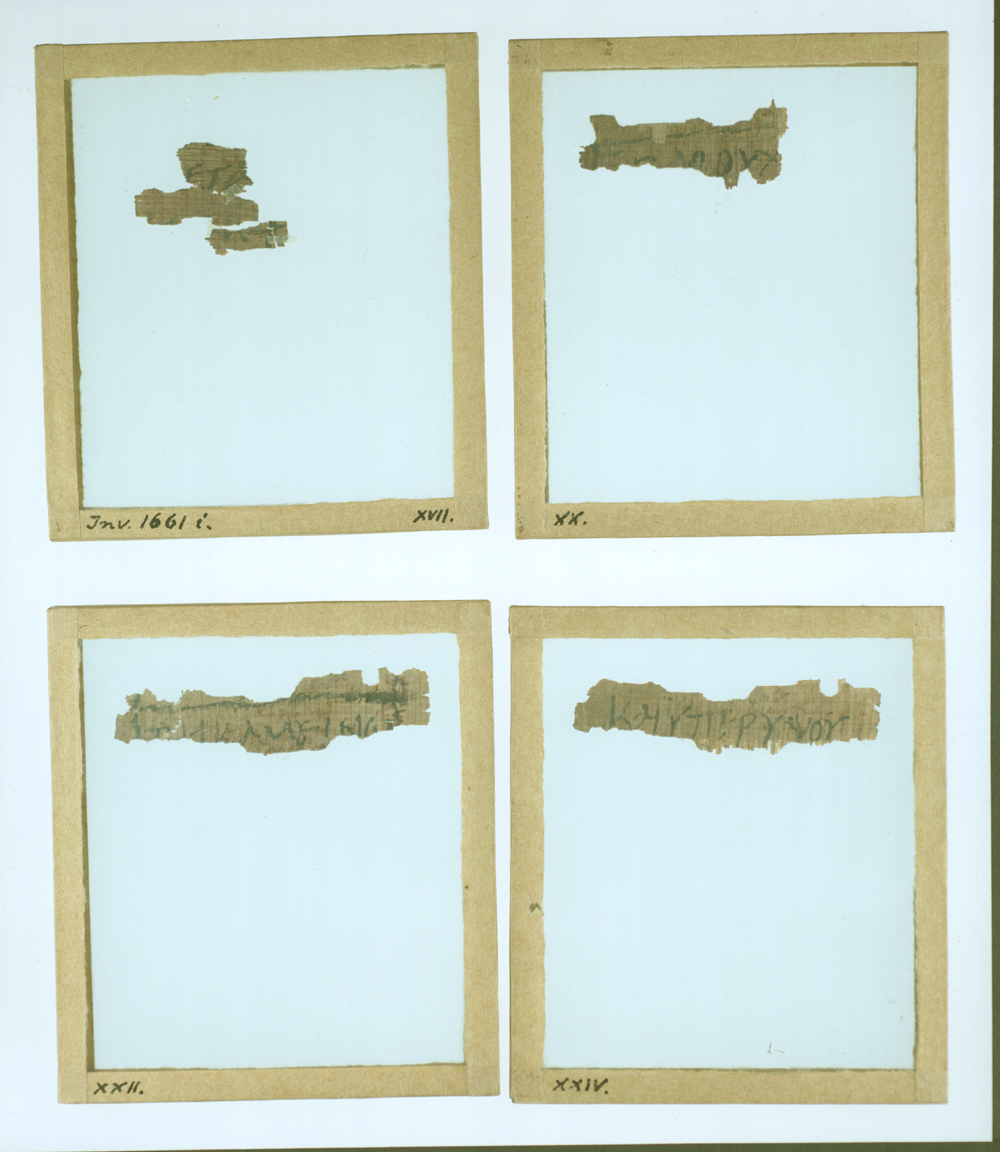 Rahlfs 994 (Papyrus 62) (Scan 2) showing Prayer of Azariah 1:29 from 4th Century AD found in Egypt, currently housed at University of Oslo, Oslo