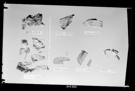 Masada 1 (Scan 1) showing Genesis 46:7 from Mid-1st Century BC - 1st Century AD found in Masada, currently housed at Israel Antiquities Authority, Jerusalem