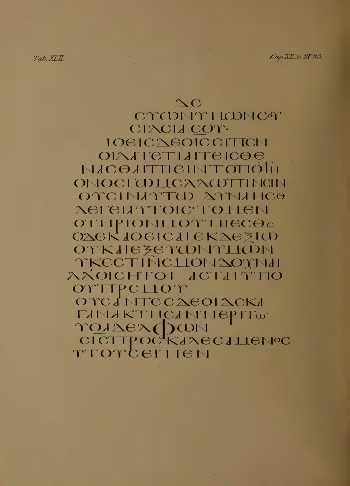 Fragmenta Tischendorfiana Z (Codex Zuqninensis) showing Isaiah 37:8 from 4th-8th Century CE found in Deir al-Suryan (Syrian Monastery), Egypt, currently housed at Vatican Library, Vatican City; British Library, London