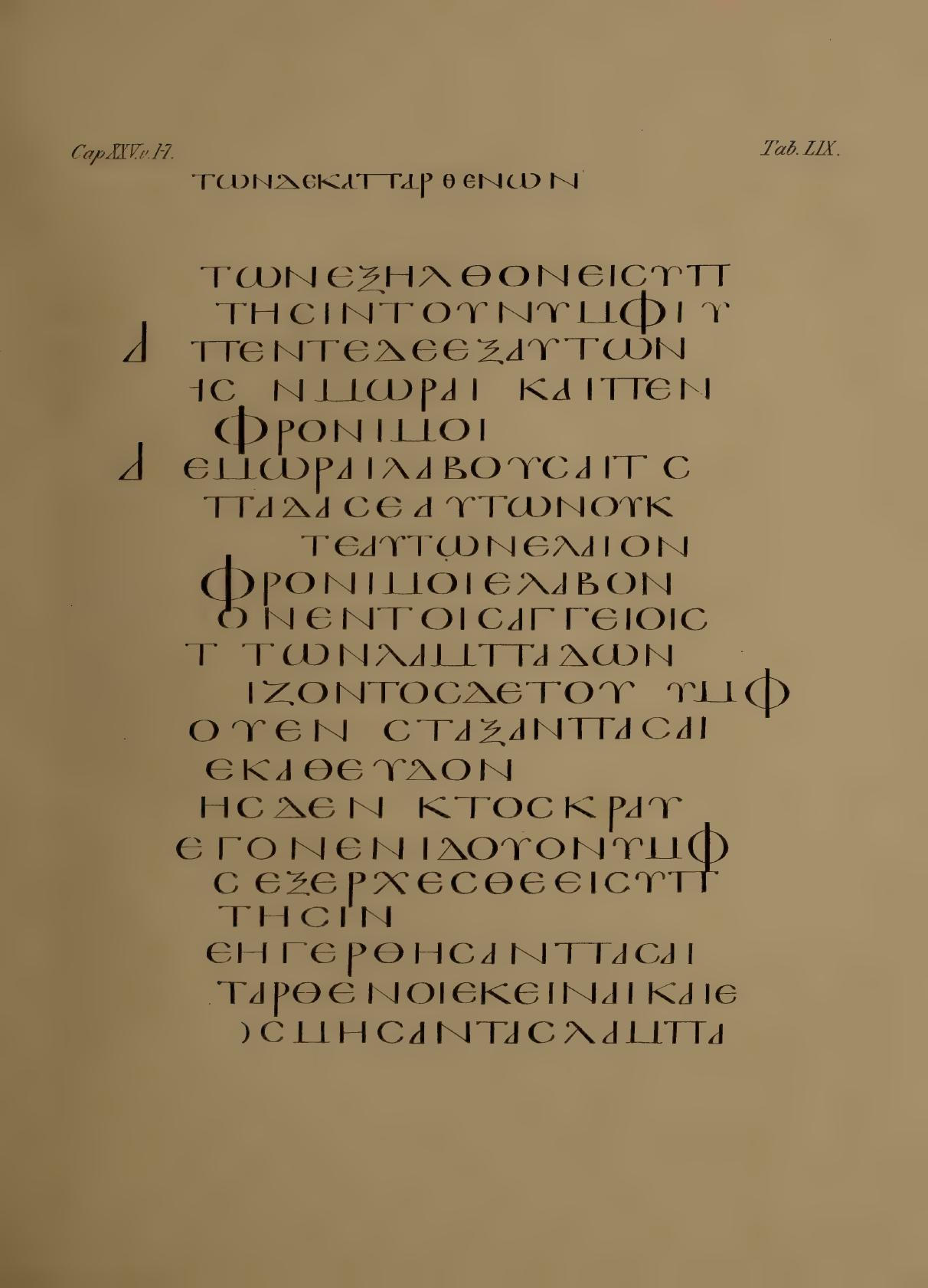 Fragmenta Tischendorfiana Z (Codex Zuqninensis) showing Isaiah 38:5 from 4th-8th Century CE found in Deir al-Suryan (Syrian Monastery), Egypt, currently housed at Vatican Library, Vatican City; British Library, London