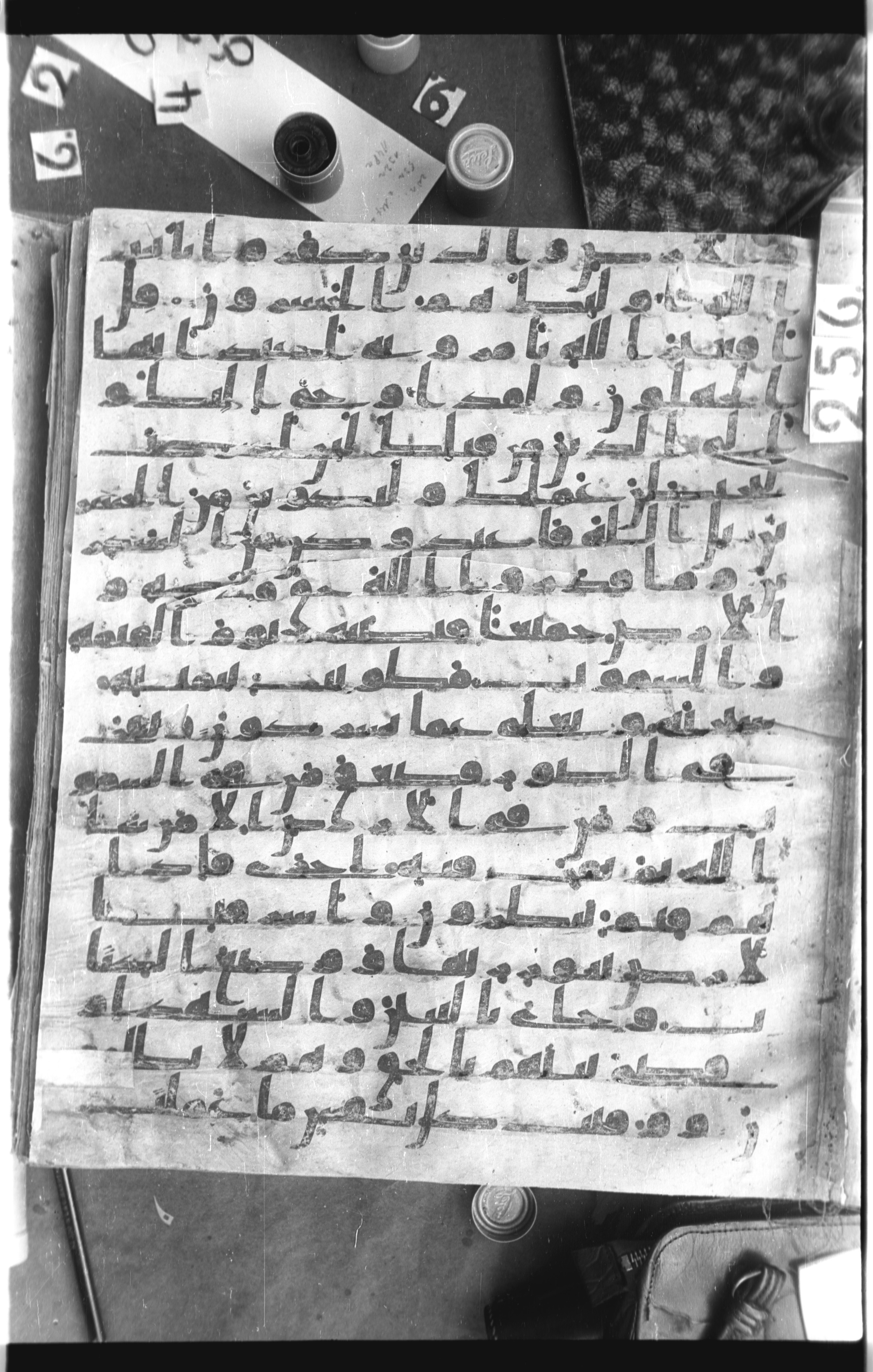 Istanbul, Topkapı Palace Museum, Saray 50385, in Ḥiǧāzī IV script, showing Surah 39:64 from 8th Century AD found in Unknown, currently housed at Topkapı Palace Museum, Istanbul
