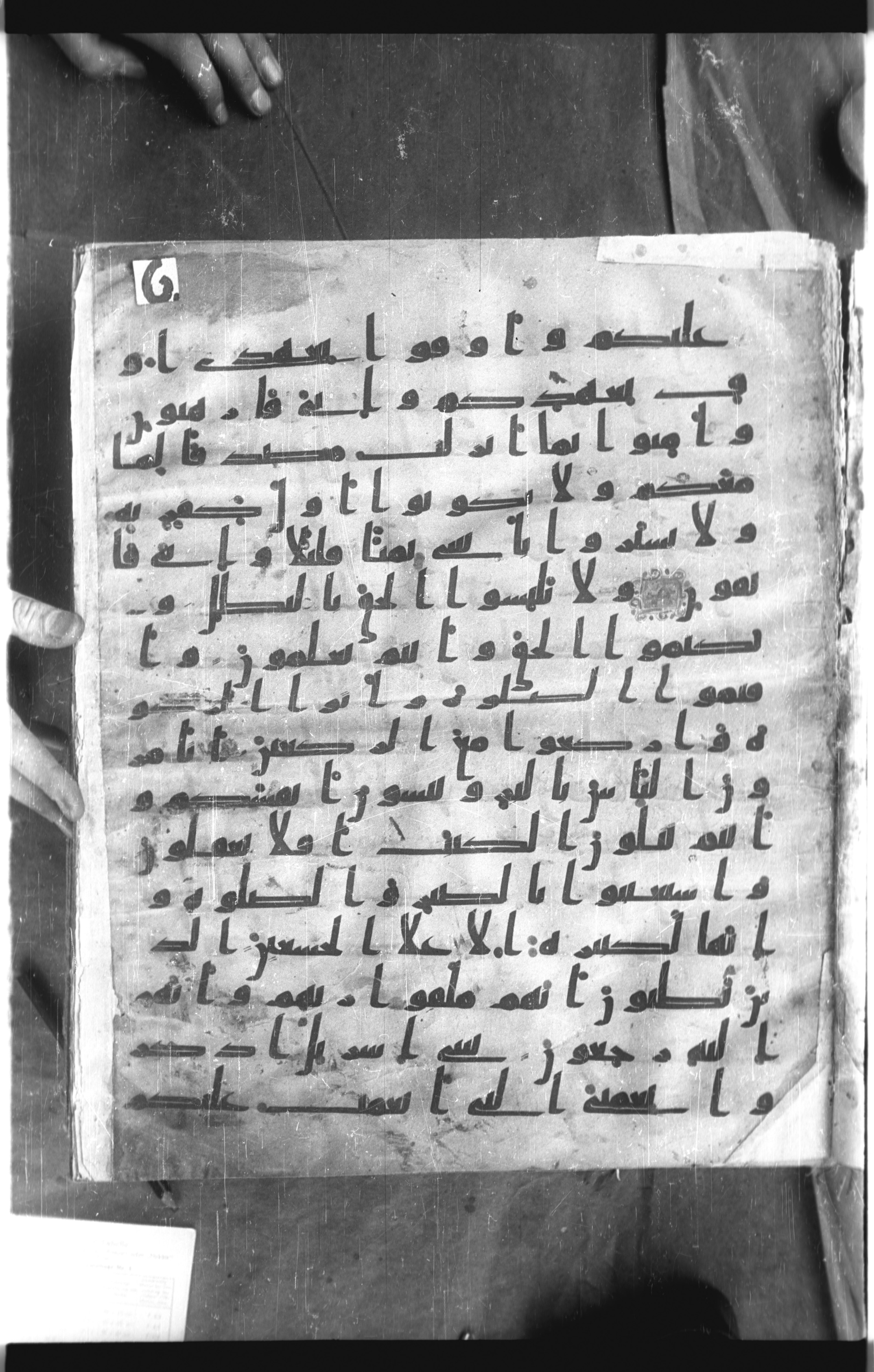 Istanbul, Topkapı Palace Museum, Saray 50385, in Ḥiǧāzī IV script, showing Surah 2:44 from 8th Century AD found in Unknown, currently housed at Topkapı Palace Museum, Istanbul