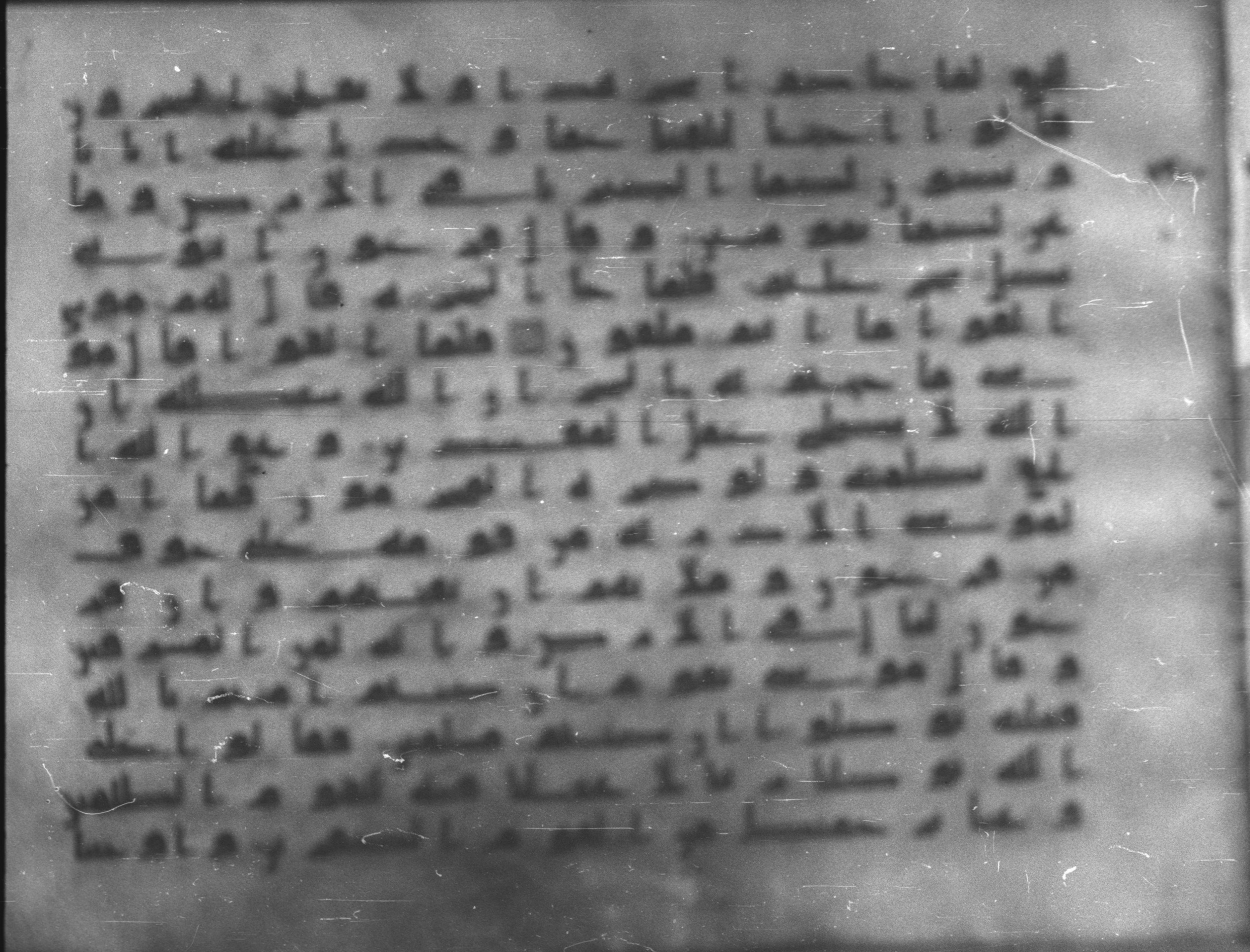 Topkapı Palace Museum, Saray 50395, in Kūfī D IV script, showing Surah 10:83 from Mid 8th to Late 9th Century AD found in Unknown, currently housed at Topkapı Palace Museum (Topkapı Sarayı Müzesi), Istanbul, Turkey