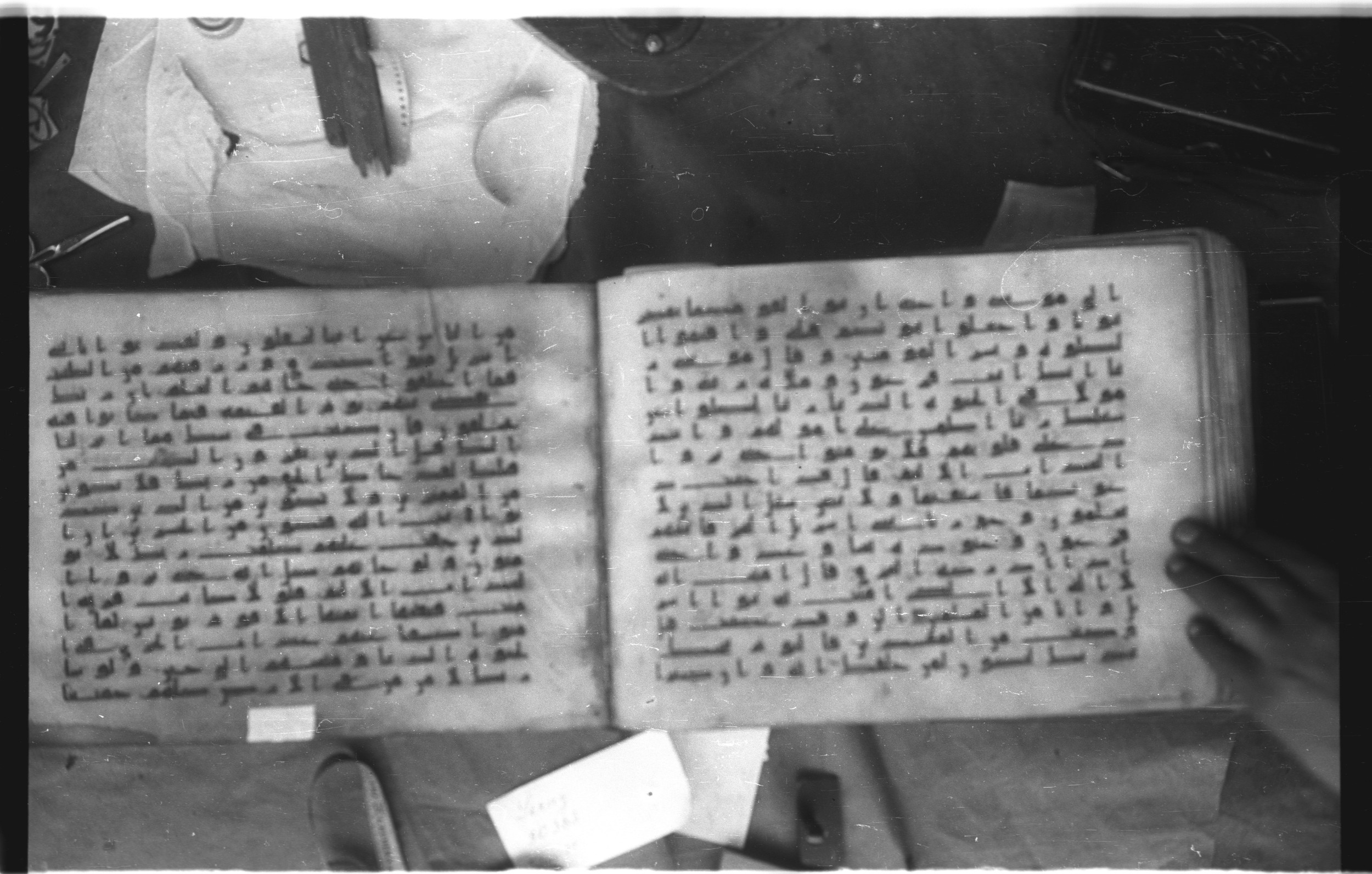 Topkapı Palace Museum, Saray 50395 (Scan 2), in Kūfī D IV script, showing Surah 10:89 from Mid 8th to Late 9th Century AD found in Unknown, currently housed at Topkapı Palace Museum (Topkapı Sarayı Müzesi), Istanbul, Turkey