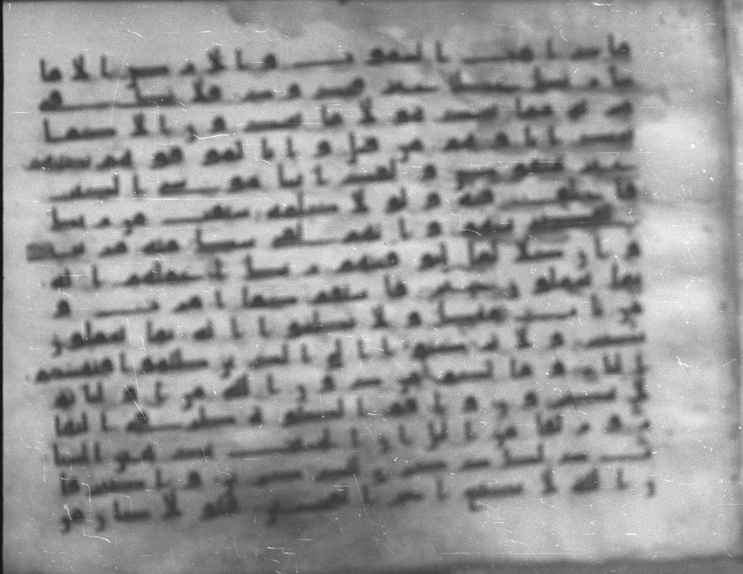 Topkapı Palace Museum, Saray 50395, in Kūfī D IV script, showing Surah 11:113 from Mid 8th to Late 9th Century AD found in Unknown, currently housed at Topkapı Palace Museum (Topkapı Sarayı Müzesi), Istanbul, Turkey