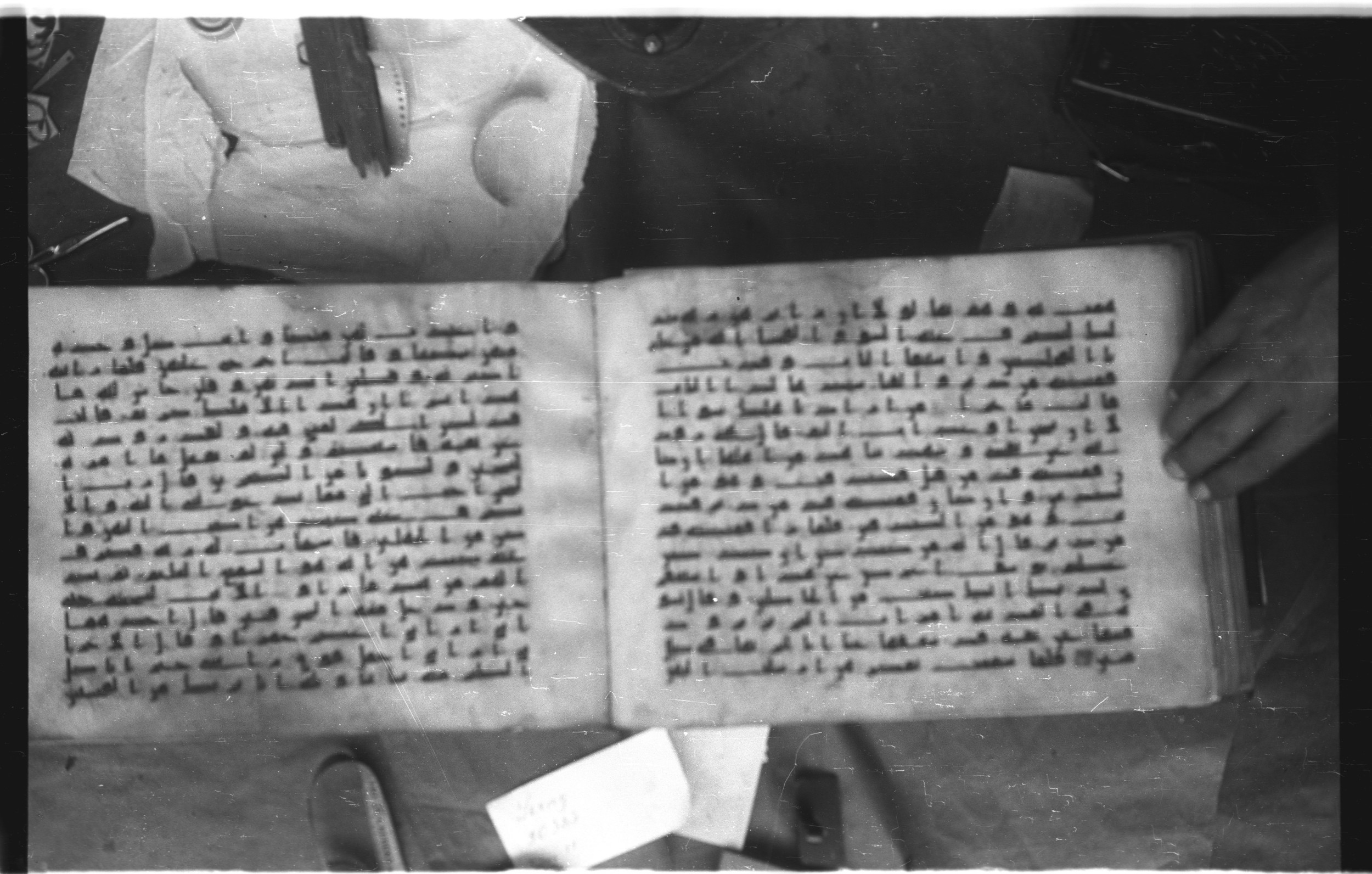 Topkapı Palace Museum, Saray 50395 (Scan 2), in Kūfī D IV script, showing Surah 12:29 from Mid 8th to Late 9th Century AD found in Unknown, currently housed at Topkapı Palace Museum (Topkapı Sarayı Müzesi), Istanbul, Turkey