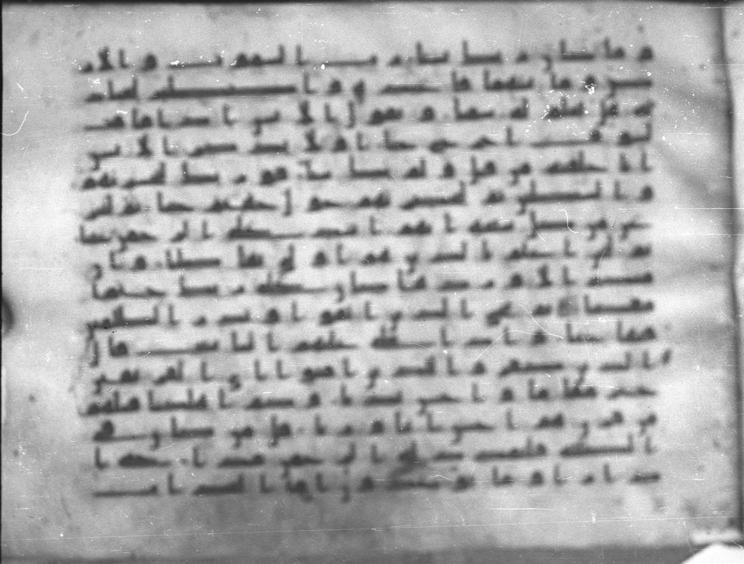 Topkapı Palace Museum, Saray 50395, in Kūfī D IV script, showing Surah 19:72 from Mid 8th to Late 9th Century AD found in Unknown, currently housed at Topkapı Palace Museum (Topkapı Sarayı Müzesi), Istanbul, Turkey
