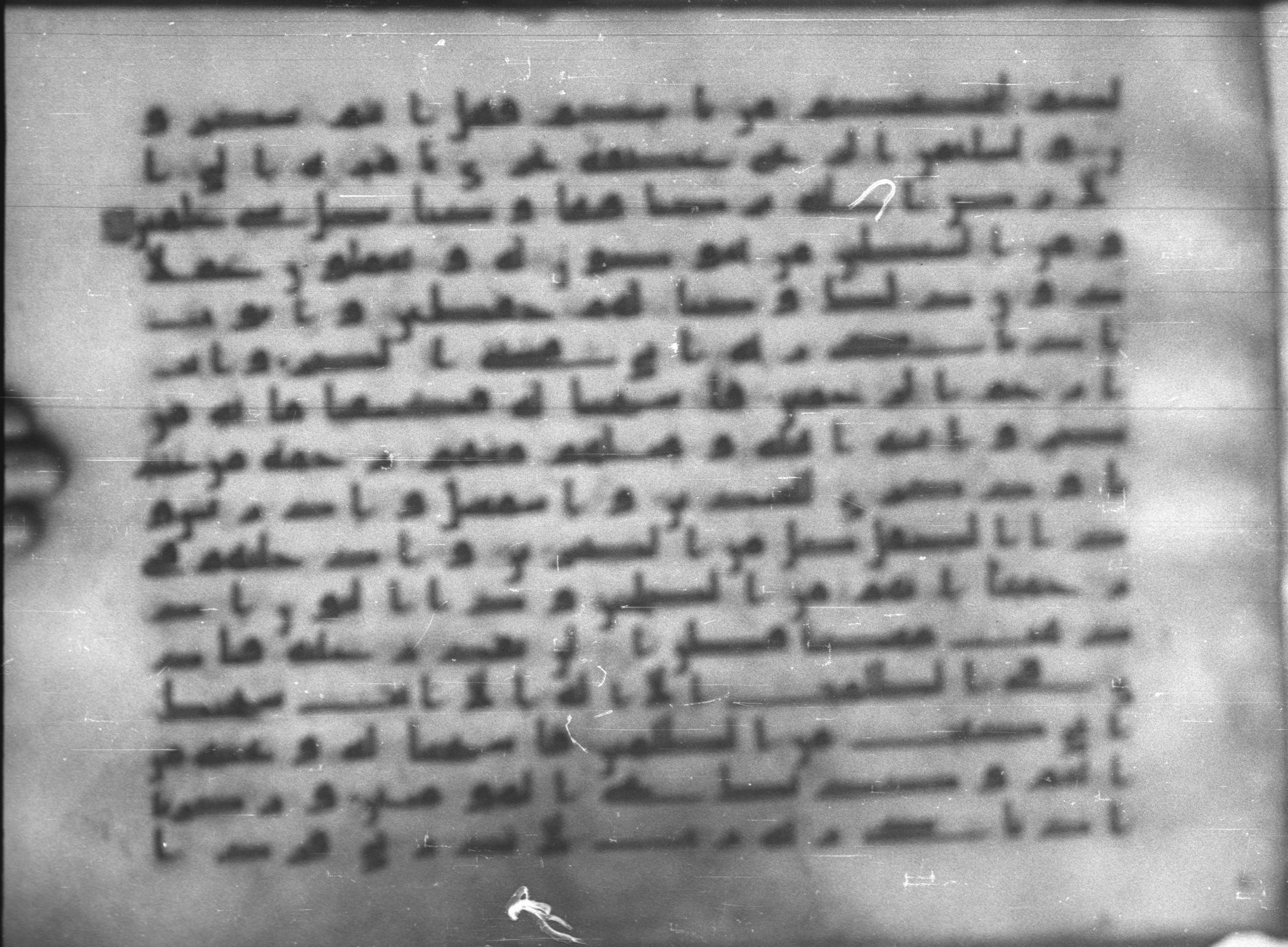 Topkapı Palace Museum, Saray 50395 (Scan 1), in Kūfī D IV script, showing Surah 21:83 from Mid 8th to Late 9th Century AD found in Unknown, currently housed at Topkapı Palace Museum (Topkapı Sarayı Müzesi), Istanbul, Turkey