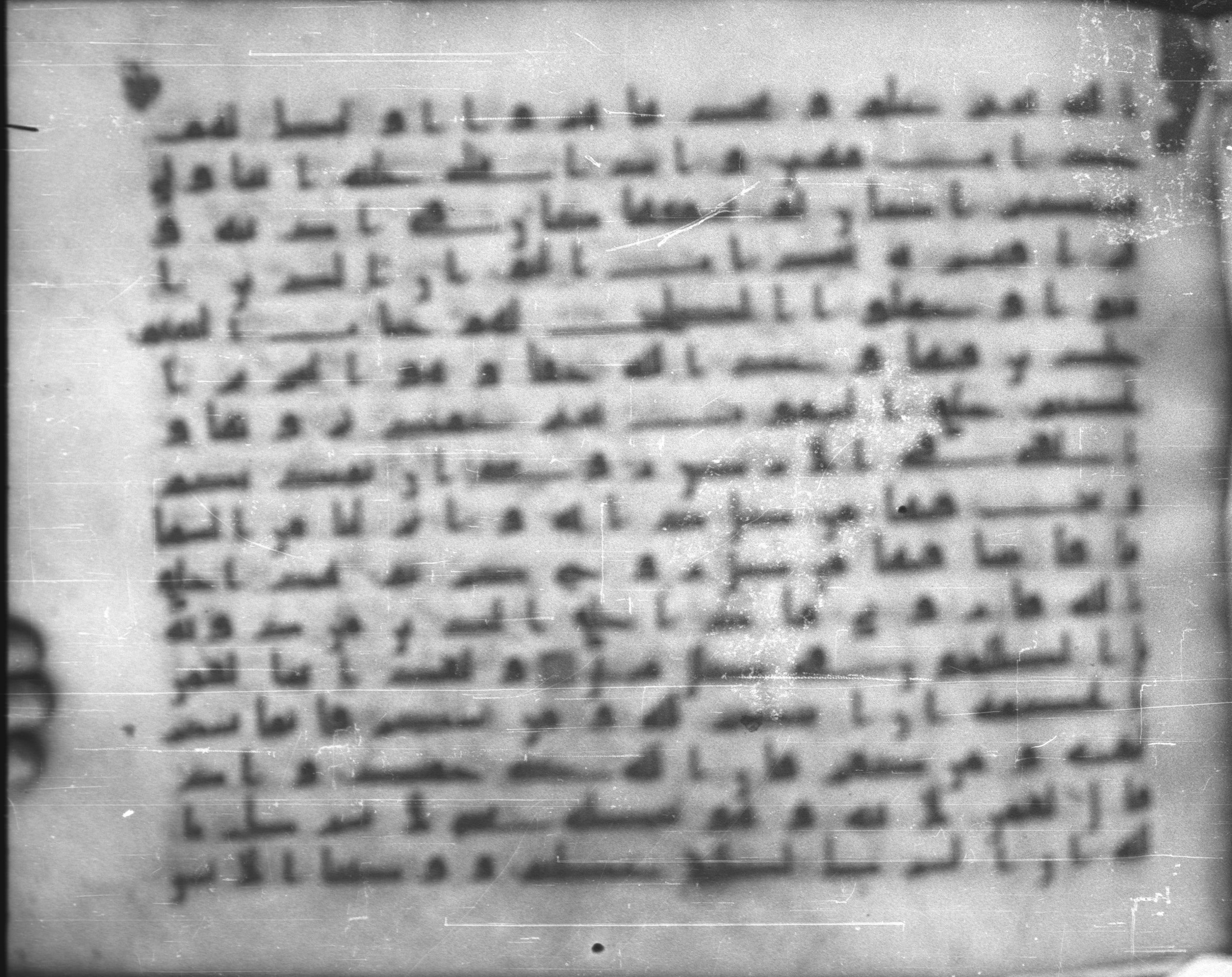 Topkapı Palace Museum, Saray 50395, in Kūfī D IV script, showing Surah 31:13 from Mid 8th to Late 9th Century AD found in Unknown, currently housed at Topkapı Palace Museum (Topkapı Sarayı Müzesi), Istanbul, Turkey