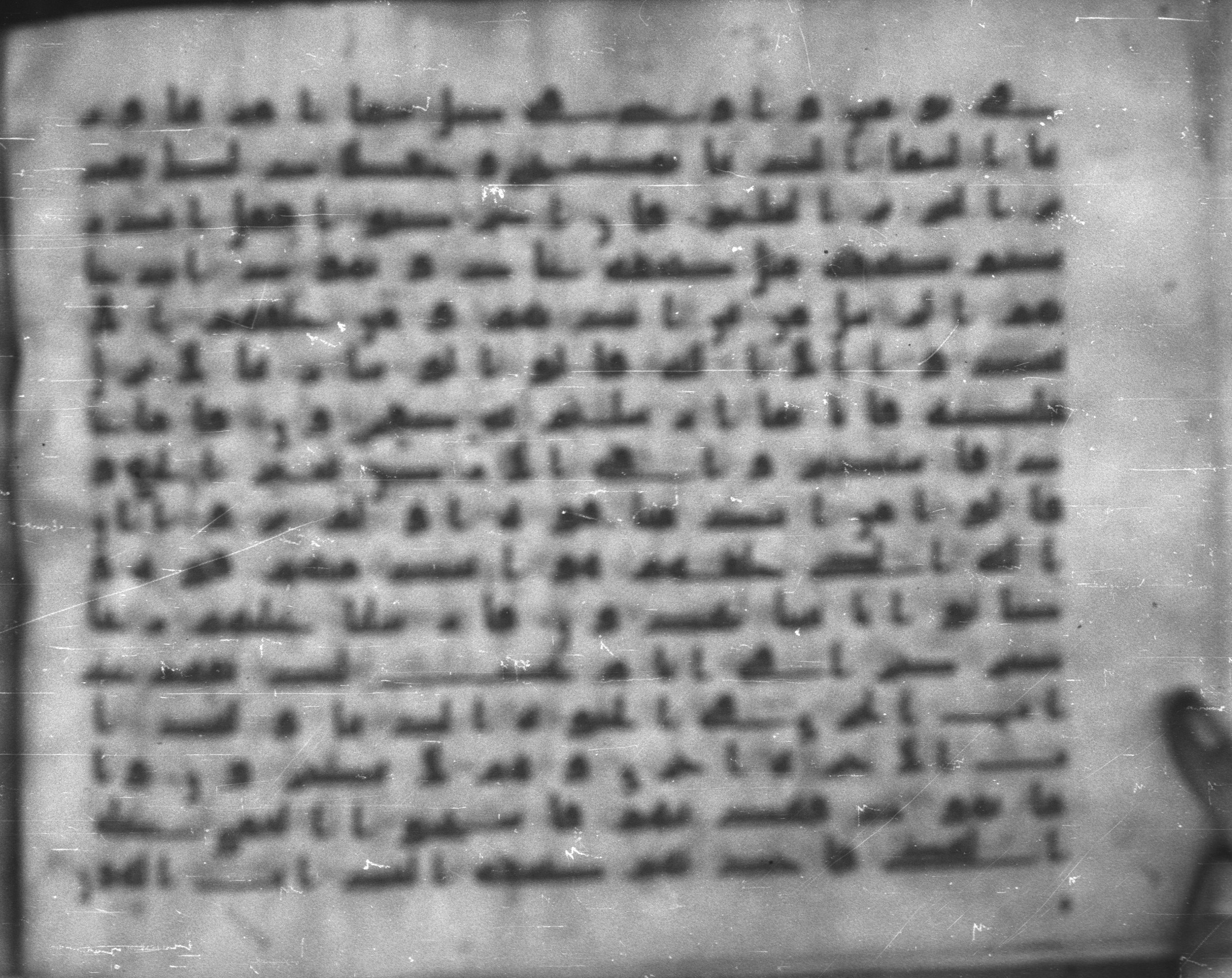 Topkapı Palace Museum, Saray 50395 (Scan 1), in Kūfī D IV script, showing Surah 41:13 from Mid 8th to Late 9th Century AD found in Unknown, currently housed at Topkapı Palace Museum (Topkapı Sarayı Müzesi), Istanbul, Turkey
