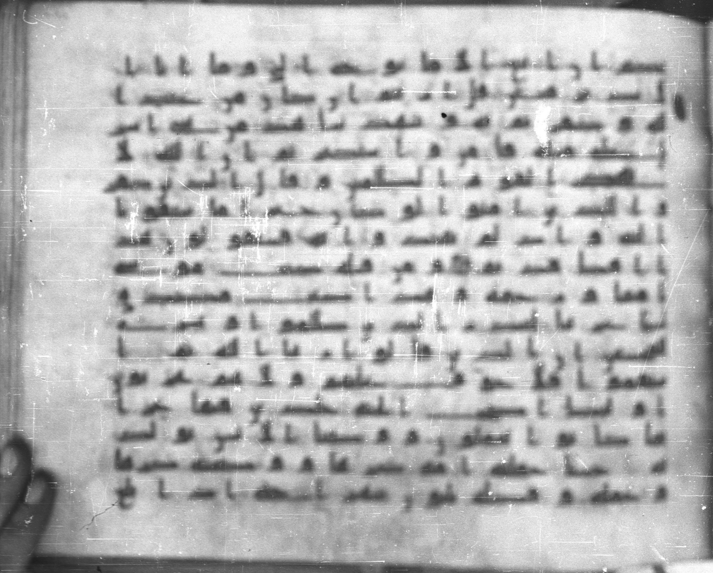 Topkapı Palace Museum, Saray 50395, in Kūfī D IV script, showing Surah 46:13 from Mid 8th to Late 9th Century AD found in Unknown, currently housed at Topkapı Palace Museum (Topkapı Sarayı Müzesi), Istanbul, Turkey