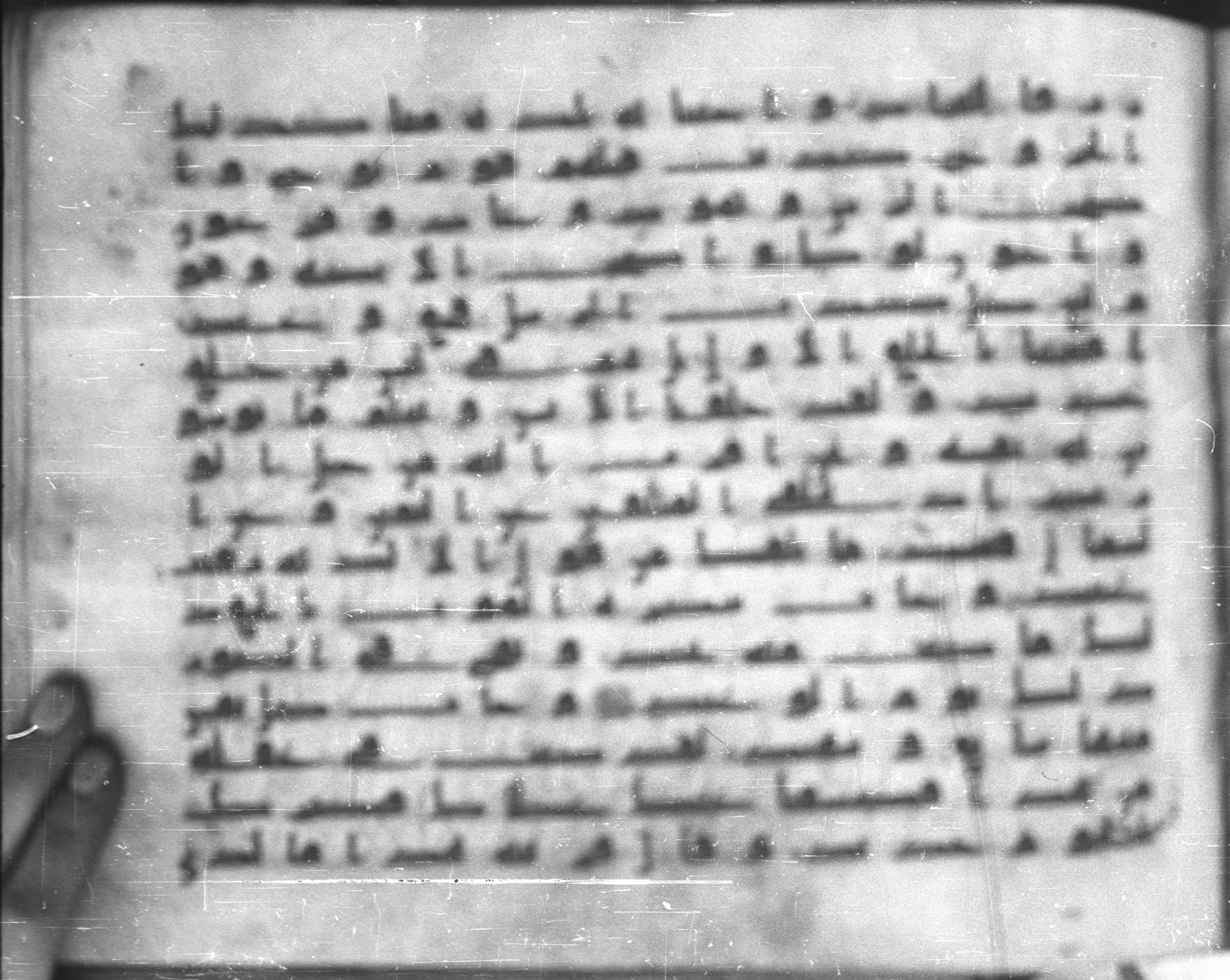 Topkapı Palace Museum, Saray 50395, in Kūfī D IV script, showing Surah 50:21 from Mid 8th to Late 9th Century AD found in Unknown, currently housed at Topkapı Palace Museum (Topkapı Sarayı Müzesi), Istanbul, Turkey