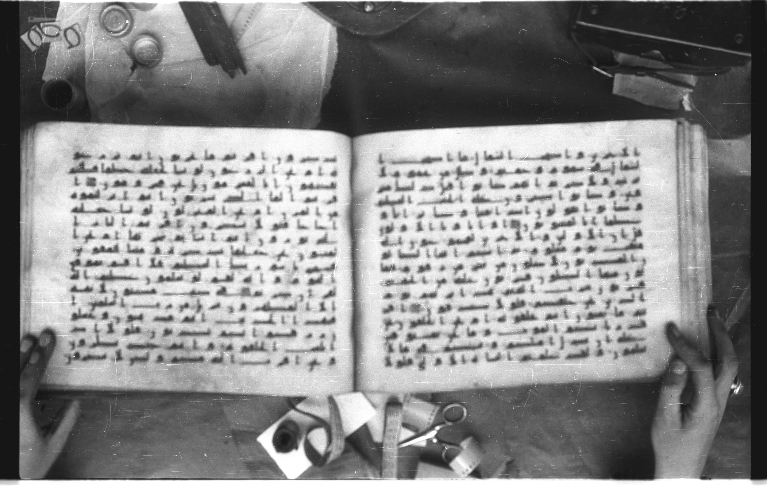 Topkapı Palace Museum, Saray 50395 (Scan 2), in Kūfī D IV script, showing Surah 56:41 from Mid 8th to Late 9th Century AD found in Unknown, currently housed at Topkapı Palace Museum (Topkapı Sarayı Müzesi), Istanbul, Turkey
