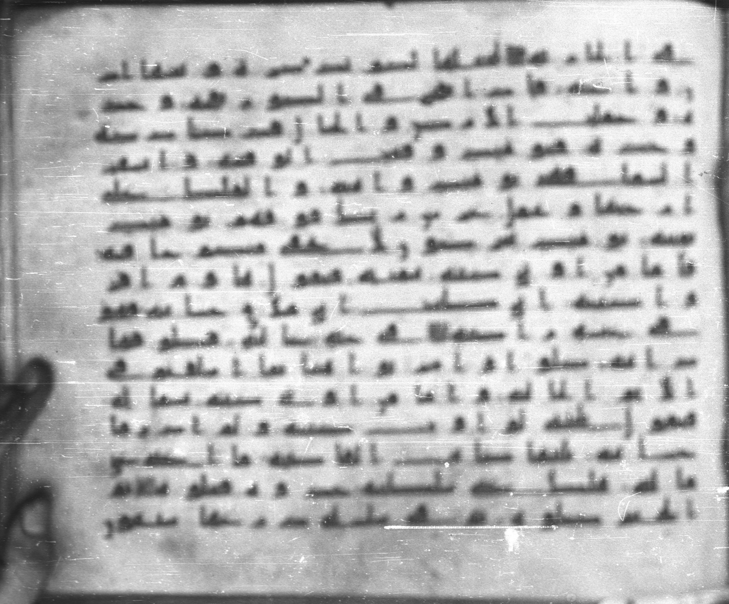 Topkapı Palace Museum, Saray 50395, in Kūfī D IV script, showing Surah 69:21 from Mid 8th to Late 9th Century AD found in Unknown, currently housed at Topkapı Palace Museum (Topkapı Sarayı Müzesi), Istanbul, Turkey