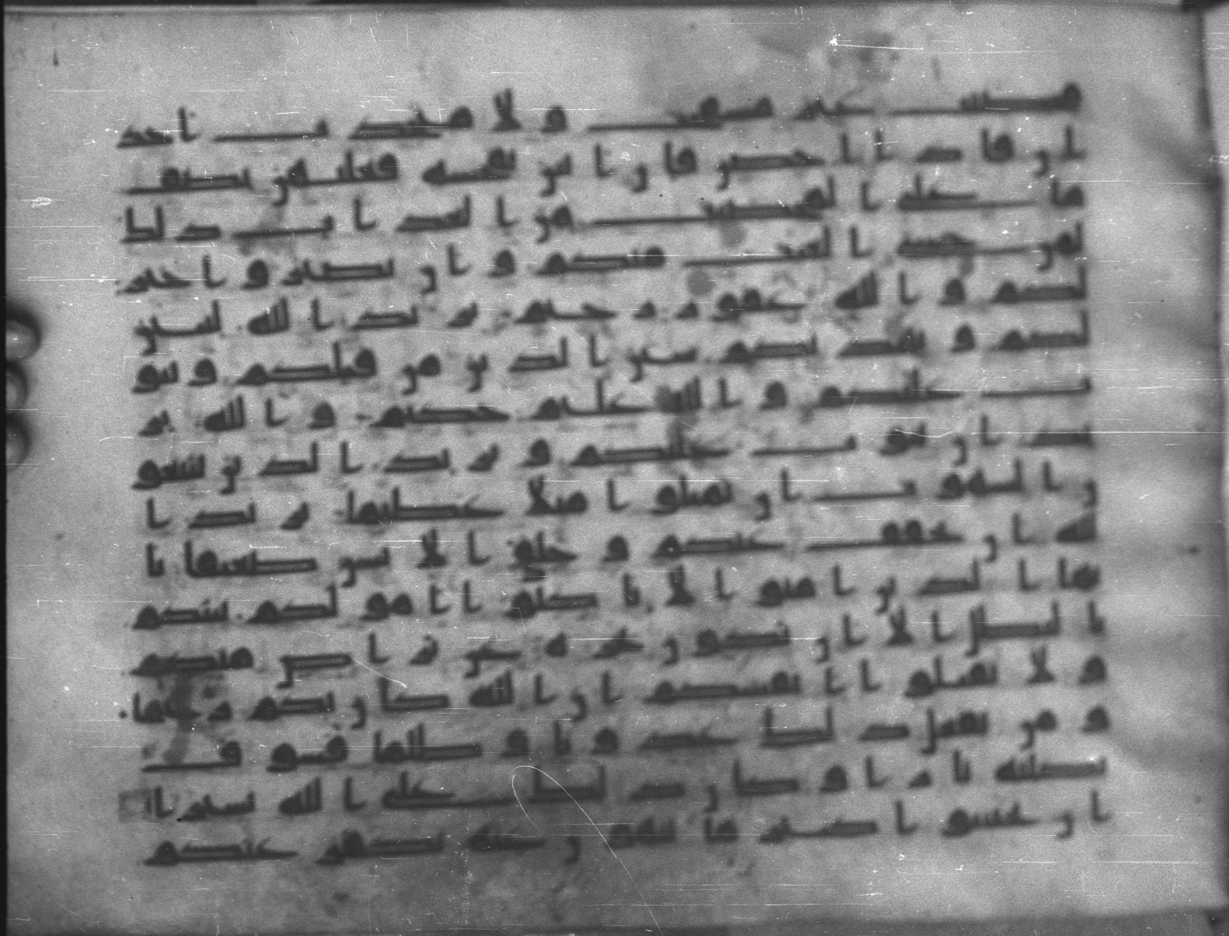 Topkapı Palace Museum, Saray 50395, in Kūfī D IV script, showing Surah 4:29 from Mid 8th to Late 9th Century AD found in Unknown, currently housed at Topkapı Palace Museum (Topkapı Sarayı Müzesi), Istanbul, Turkey