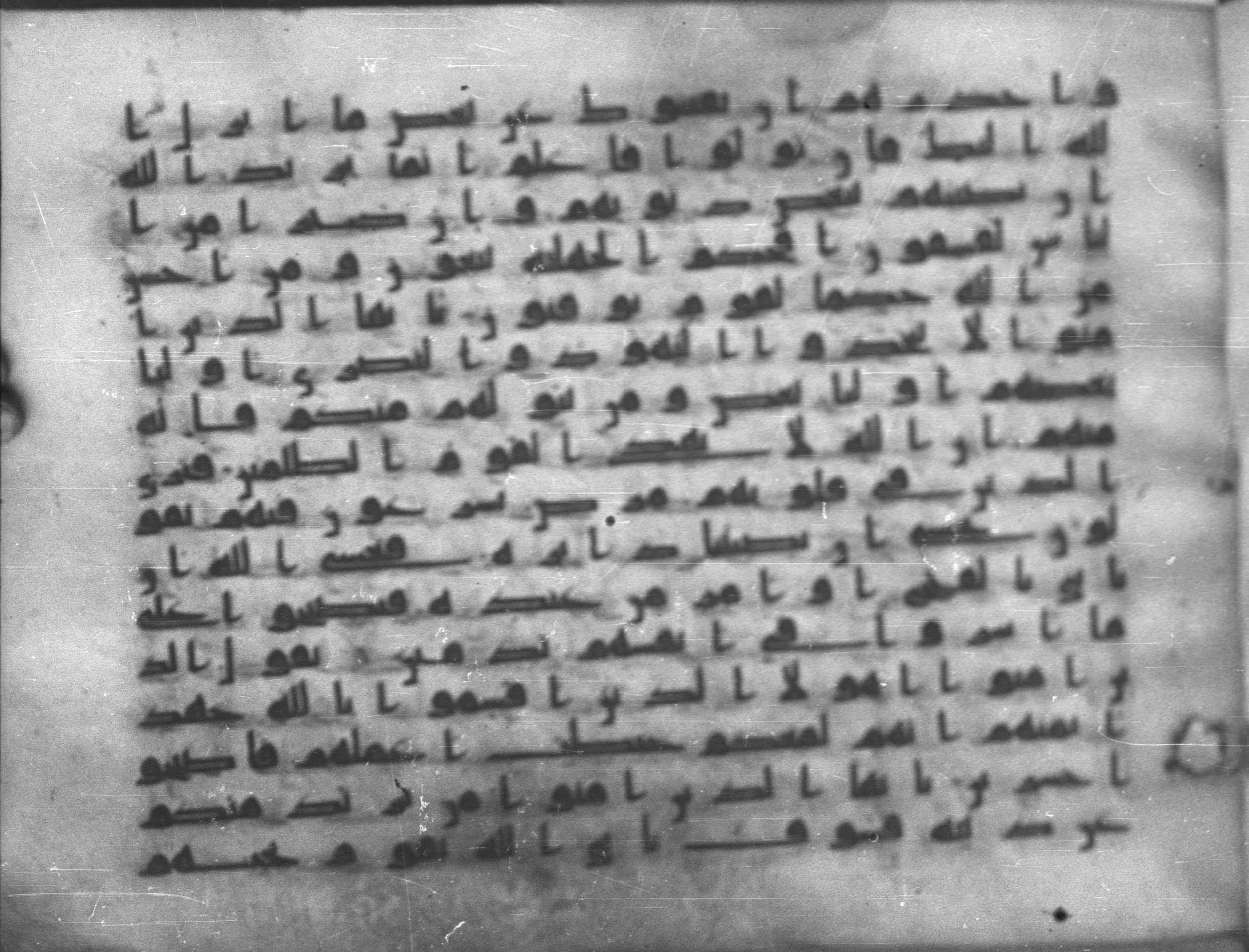 Topkapı Palace Museum, Saray 50395, in Kūfī D IV script, showing Surah 5:51 from Mid 8th to Late 9th Century AD found in Unknown, currently housed at Topkapı Palace Museum (Topkapı Sarayı Müzesi), Istanbul, Turkey