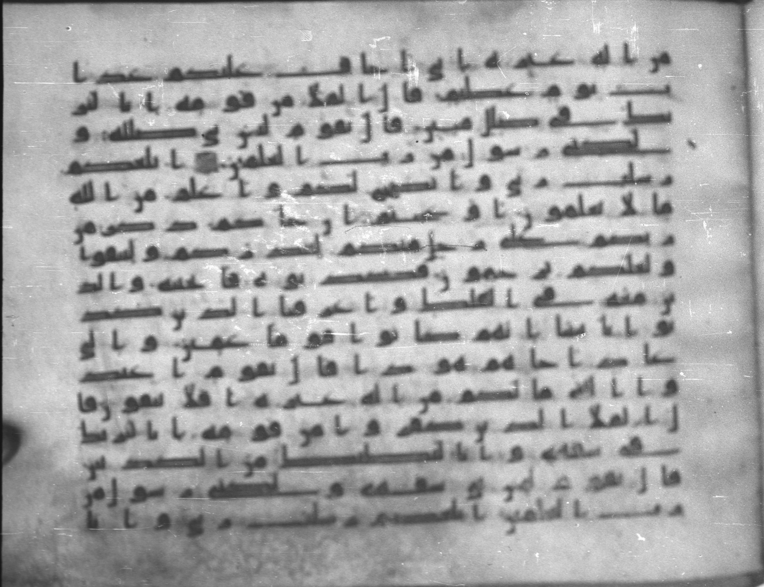 Topkapı Palace Museum, Saray 50395, in Kūfī D IV script, showing Surah 7:65 from Mid 8th to Late 9th Century AD found in Unknown, currently housed at Topkapı Palace Museum (Topkapı Sarayı Müzesi), Istanbul, Turkey