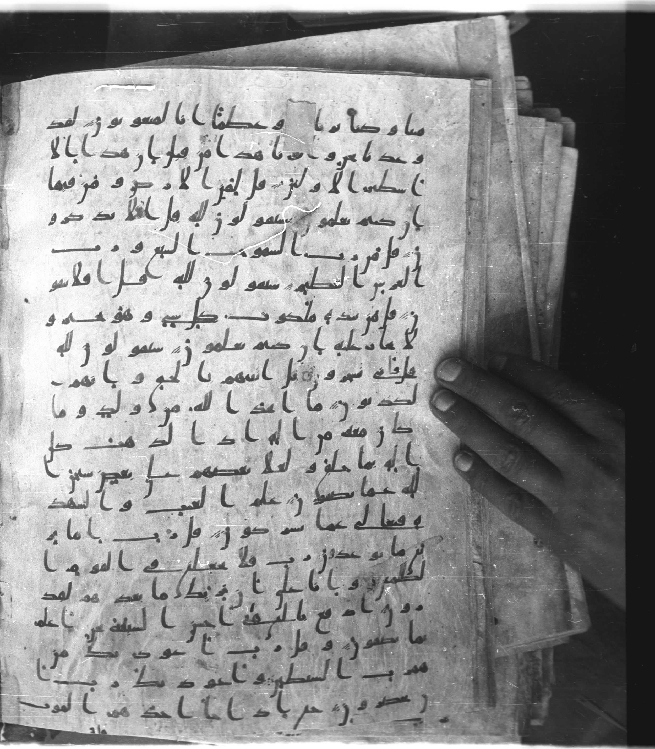 Saray Medina 1a (Karatay 3), in Kūfī script, showing Surah 23:97 from 8th Century AD found in Medina, currently housed at Topkapı Palace Museum, Istanbul