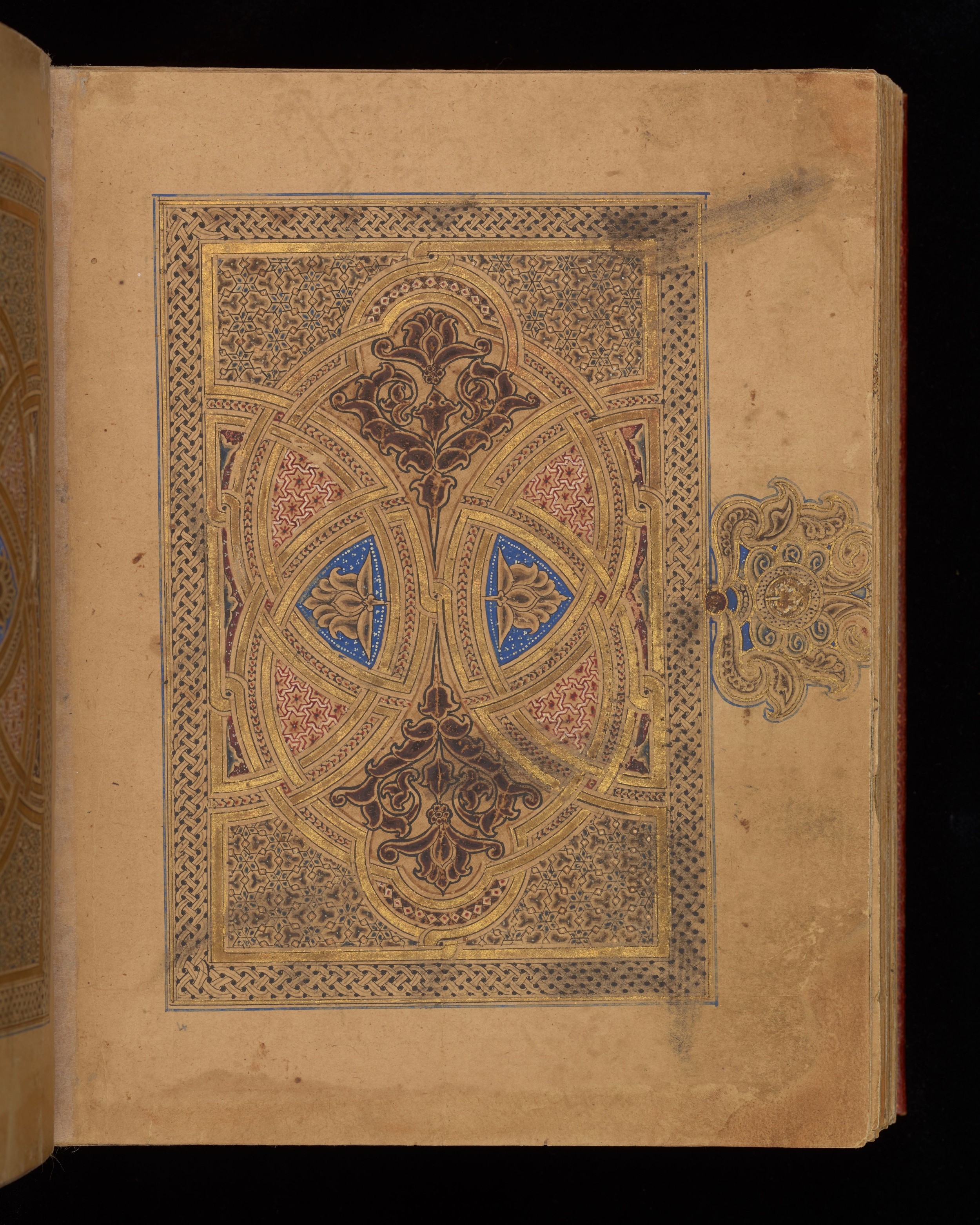 Dublin, Chester Beatty Library, Is 1431 (Scan 3), in Nasḫī script, showing Surah 114:6 from Early 11th Century AD found in Baghdad, currently housed at Chester Beatty Library, Dublin, Ireland
