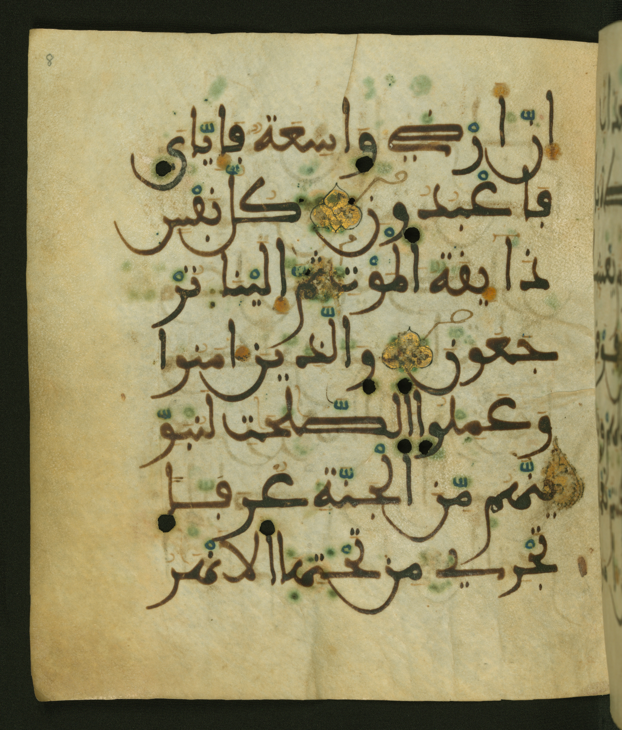 Baltimore, Maryland, The Walters Art Museum, W.556, in maġribī script, showing Surah 29:57 from 13th to 15th Century AD found in Unknown, currently housed at The Walters Art Museum, Baltimore, Maryland
