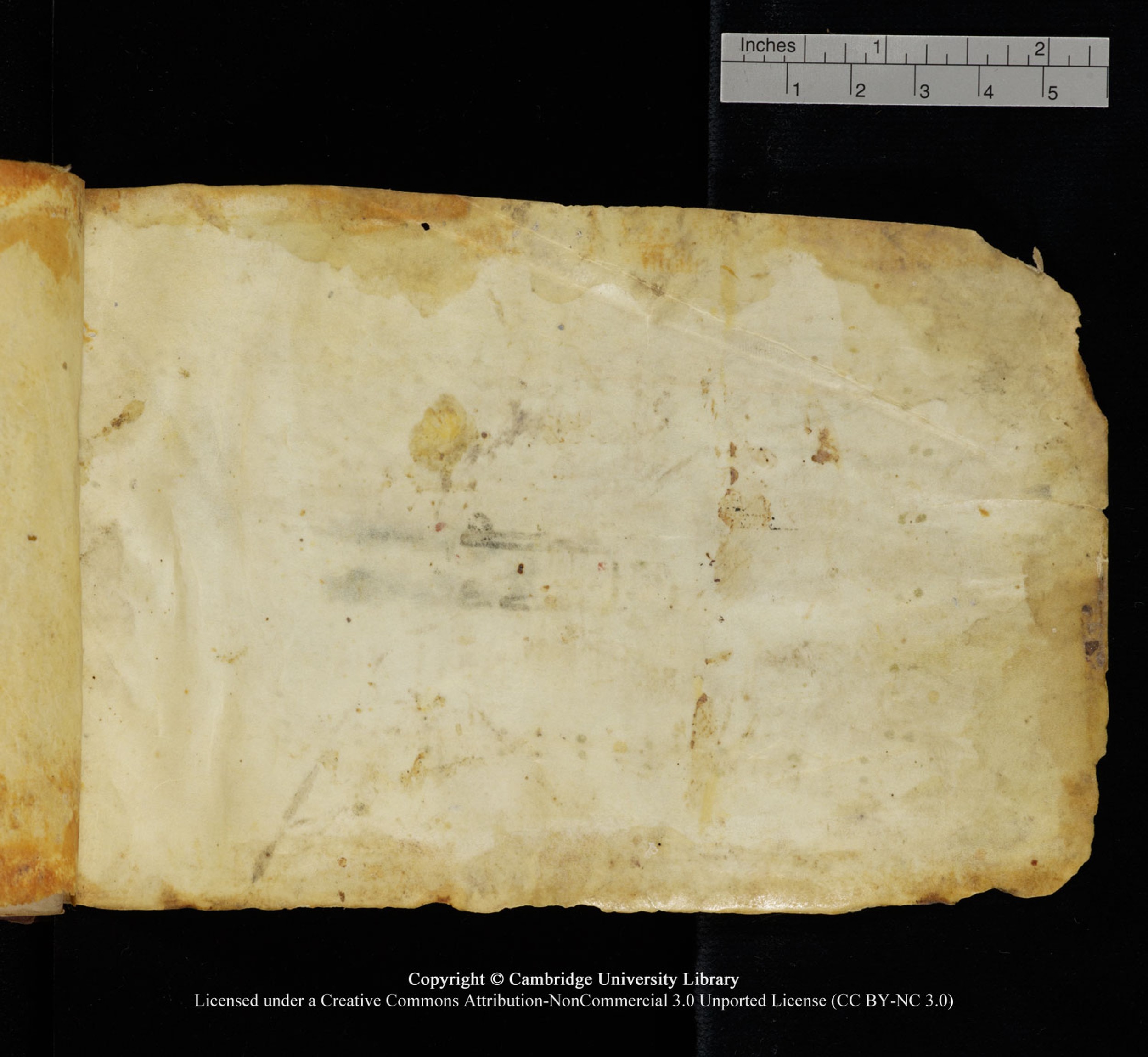 Cambridge University Library, MS Add.1115 (Scan 4), in kūfī D Va script, showing Surah 4:61 from 9th or 10th Century AD found in Sinai Peninsula, currently housed at Cambridge University Library, Cambridge