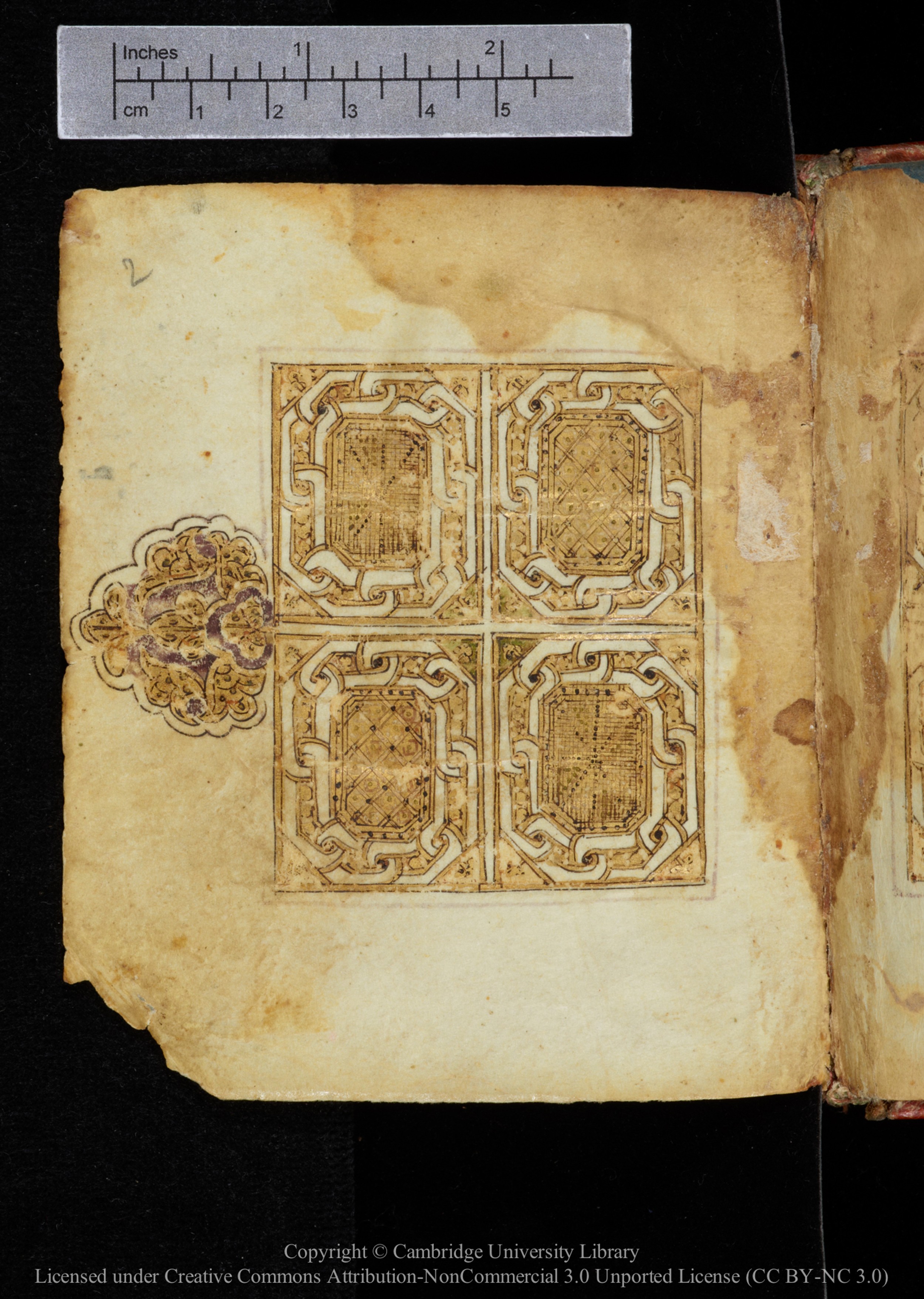 Cambridge, Cambridge University Library, MS Add.2964 (Scan 3), in New Style I script, showing Surah 18:75 from 10th to 11th Century AD found in Unknown, currently housed at Cambridge University Library, Cambridge