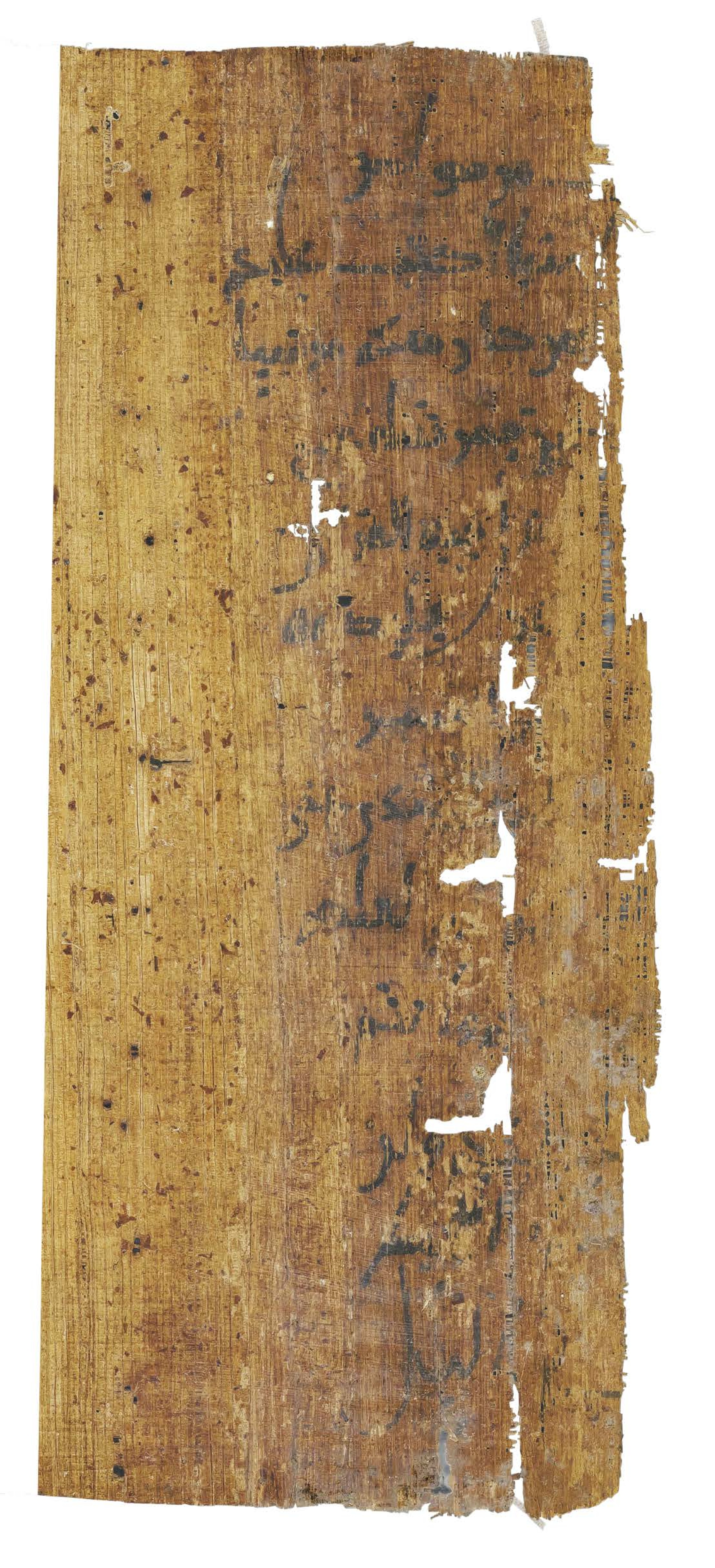 P. Hamb. Arab. 68 (Scan 2), in ḥiǧāzī IV script, showing Surah 2:183 from Mid 7th to Mid 8th Century AD found in Egypt, currently housed at Staats- und Universitätsbibliothek Hamburg, Hamburg, Germany