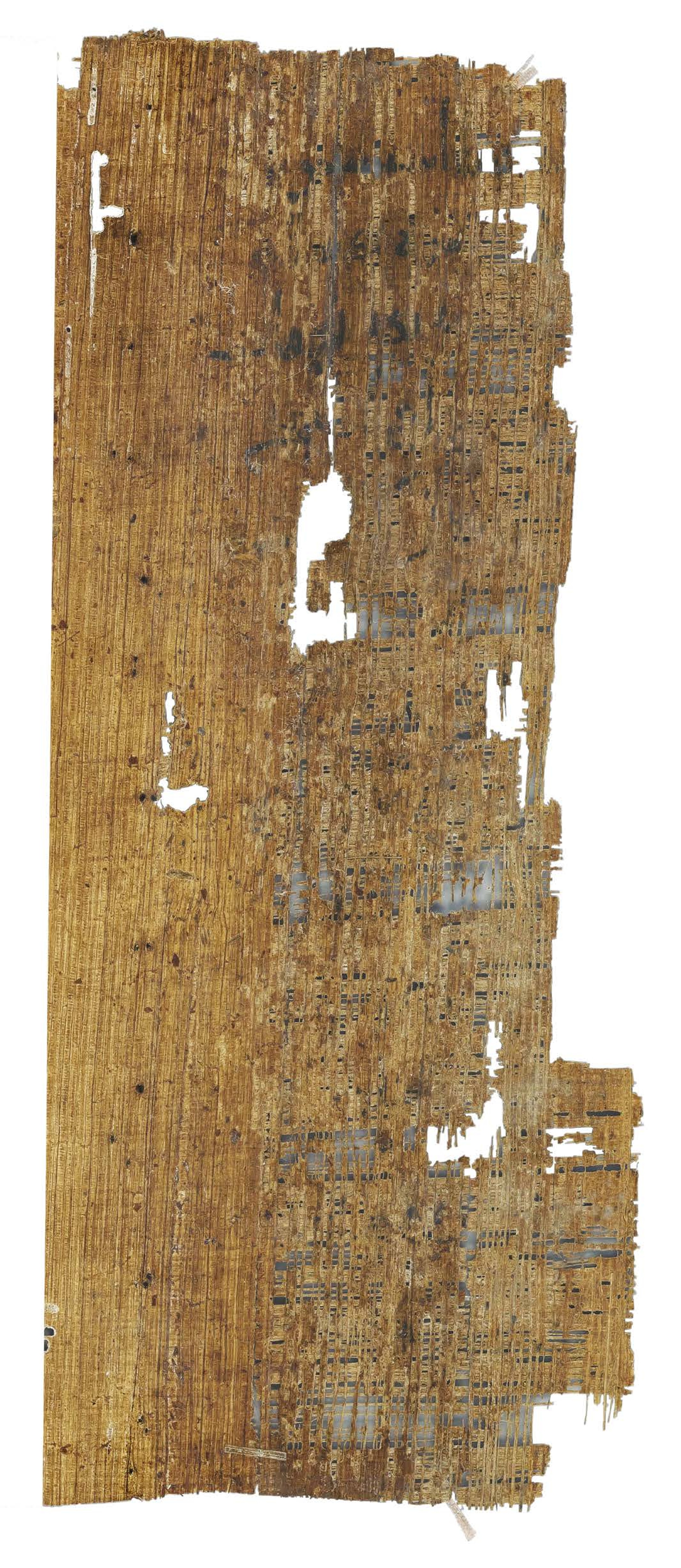 P. Hamb. Arab. 68 (Scan 2), in ḥiǧāzī IV script, showing Surah 2:201 from Mid 7th to Mid 8th Century AD found in Egypt, currently housed at Staats- und Universitätsbibliothek Hamburg, Hamburg, Germany
